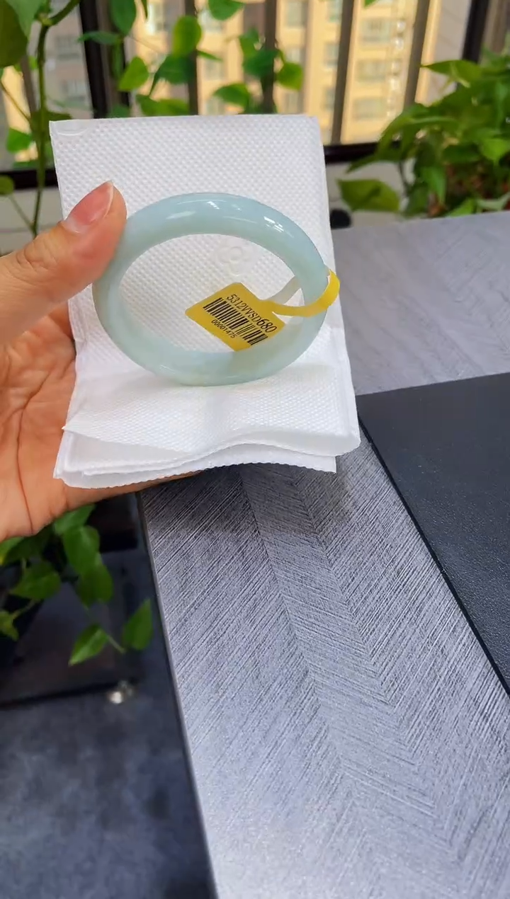 未镶嵌手镯翡翠003-53.6