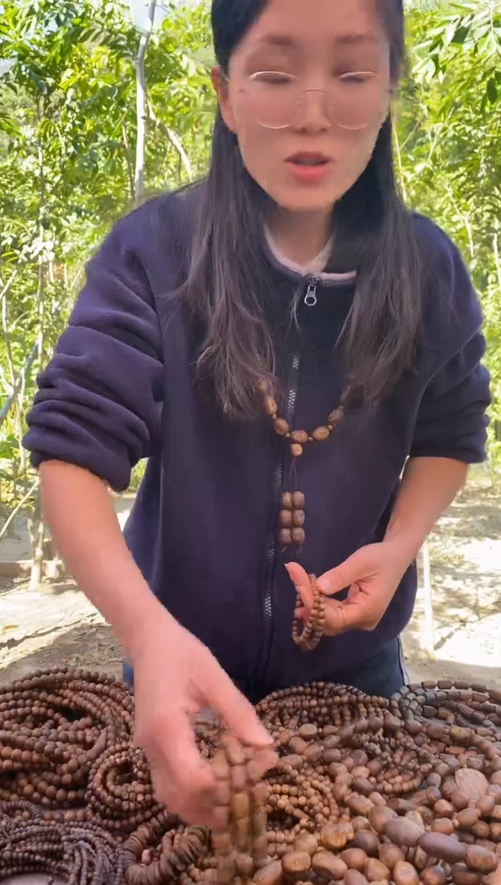 【闪购商品】沉香手串06圆珠单圈棋楠手串多样性发一