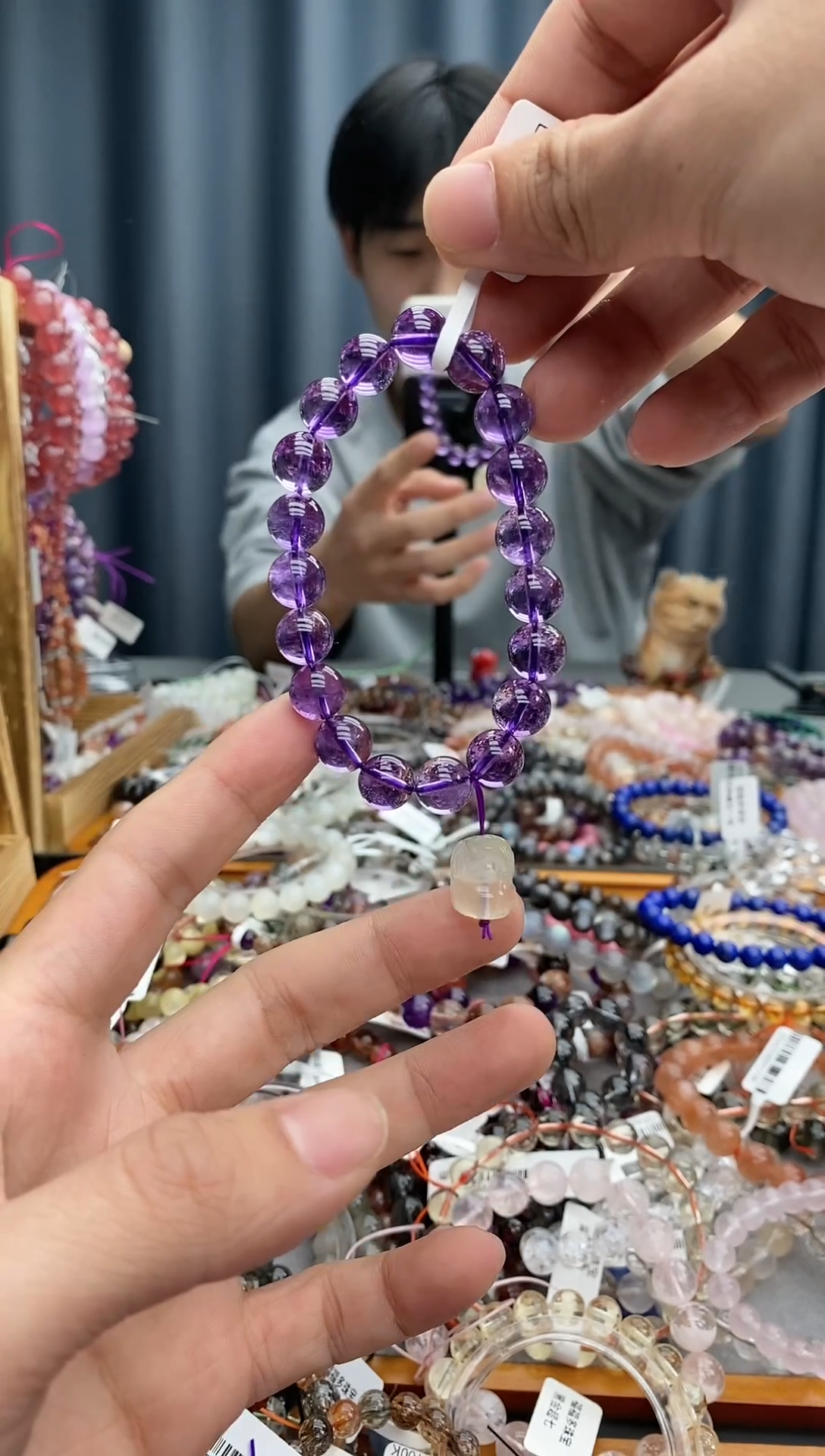 【闪购商品】水晶手链未镶嵌紫水晶