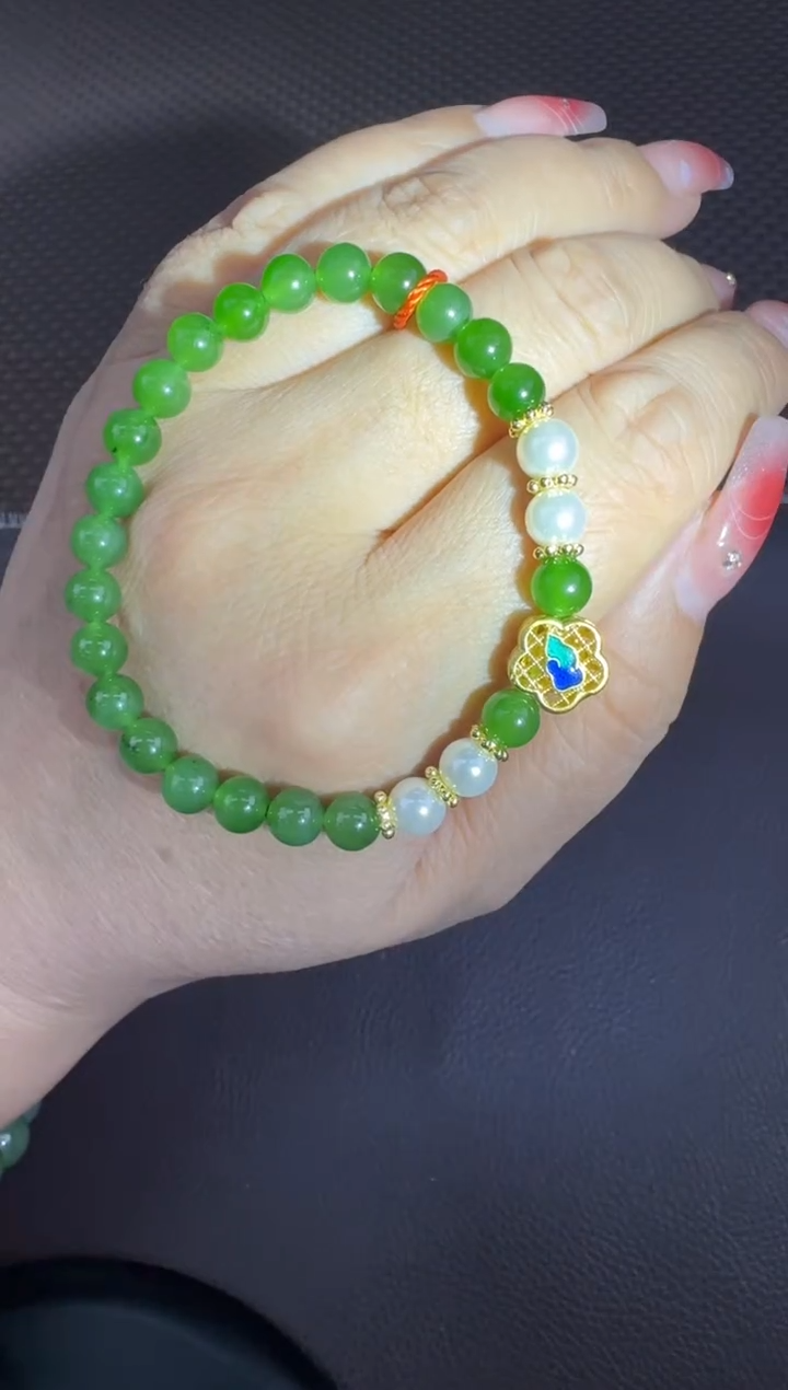 【闪购商品】和田玉手串未镶嵌5-6