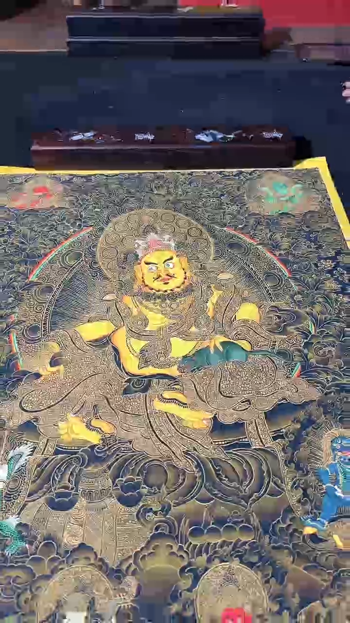 卷轴画藏式珍藏彩绘艺术馆171