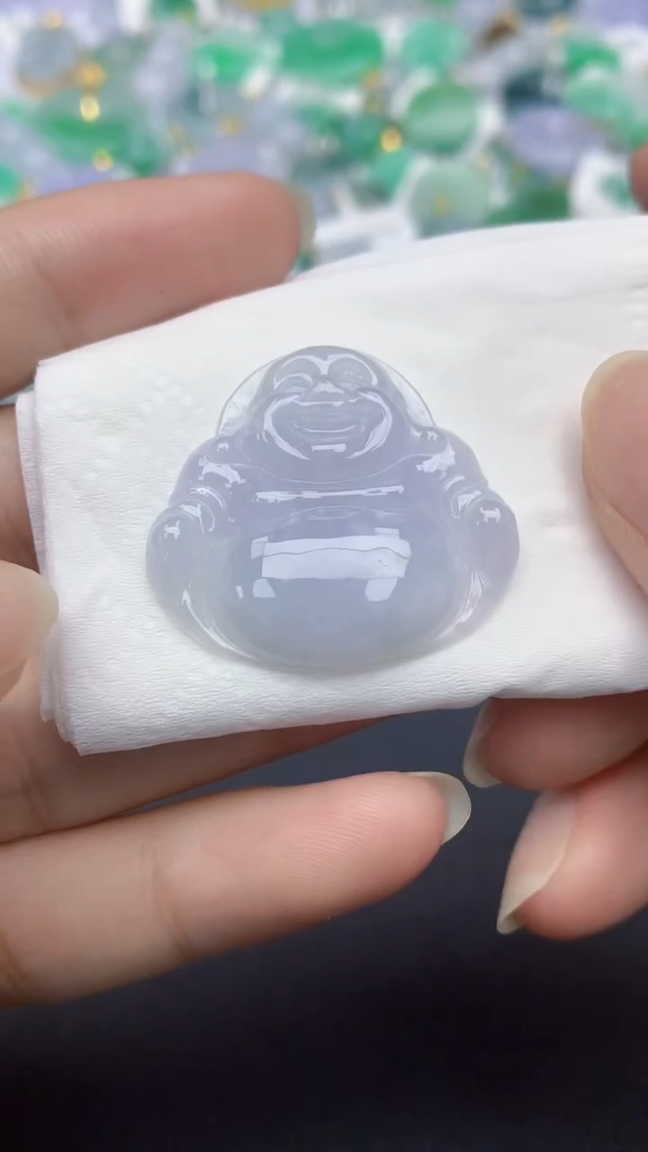 翡翠未镶嵌颈饰天然缅甸a货翡翠百元以上9元证书费自理