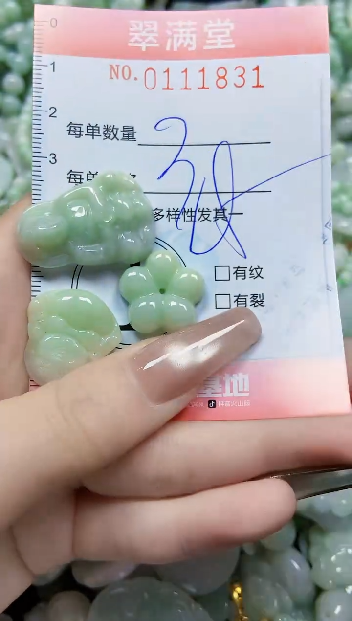 【闪购商品】翡翠颈饰未镶嵌闪购0111831