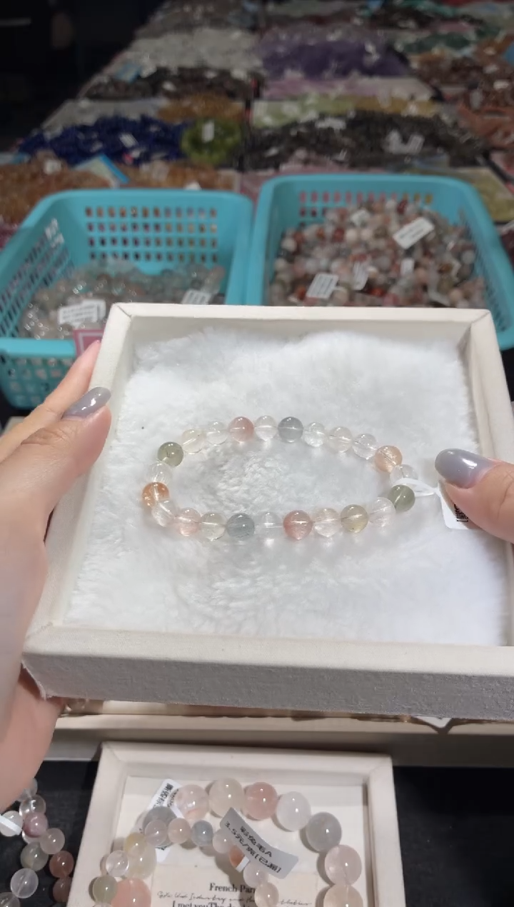 未镶嵌手链水晶118号 多样性发一BB 8+