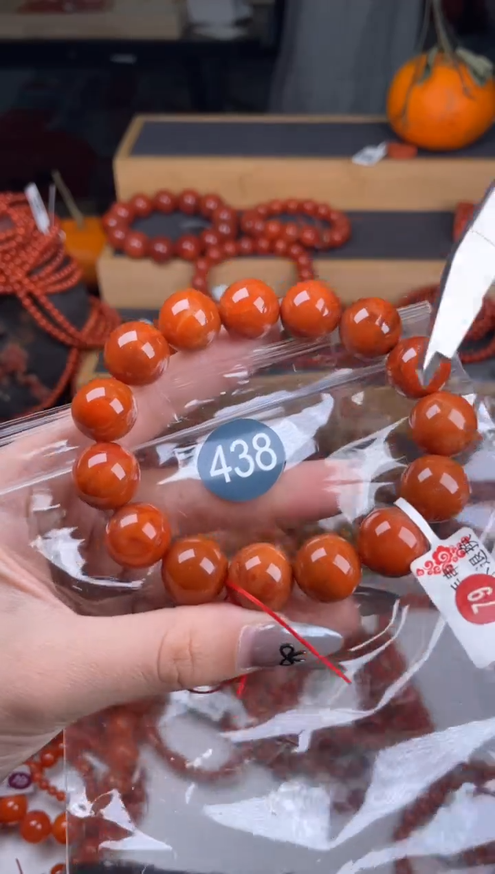 【闪购商品】南红玛瑙珠宝奇石未镶嵌438-15+