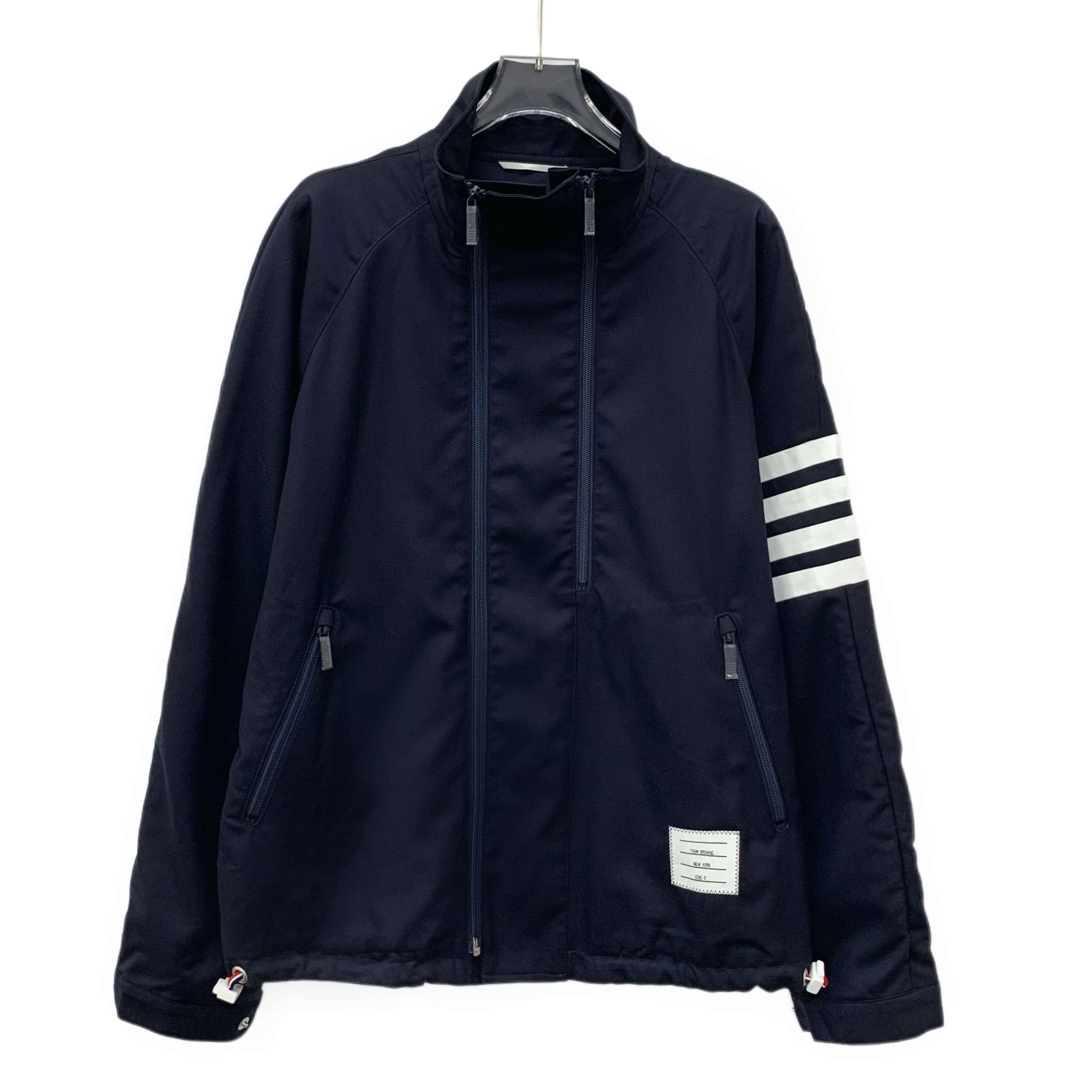 99新 THOMBROWNE IM0590 深蓝色经典四杠羊毛夹克外套 0 XS码