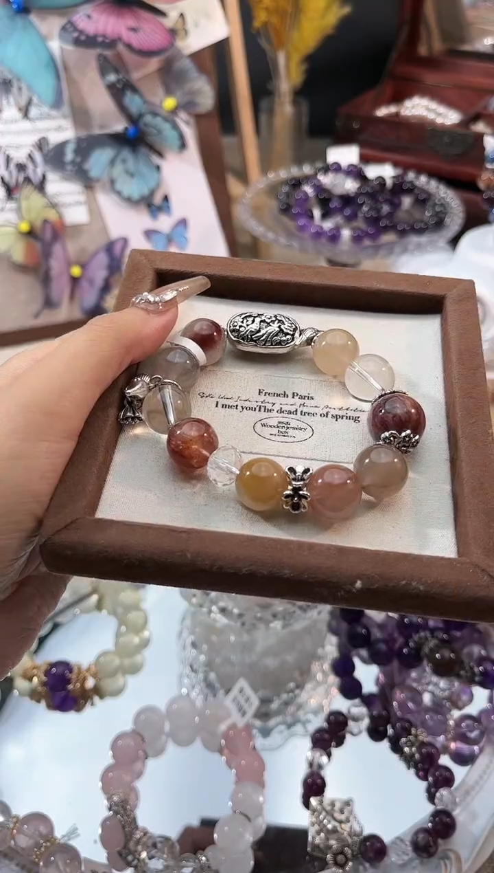 【闪购商品】水晶手链未镶嵌多样性发货颜色微差【要拍两单！！】