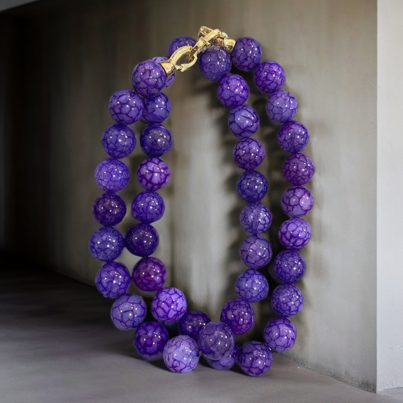 精品时尚雪山重项链丫2969