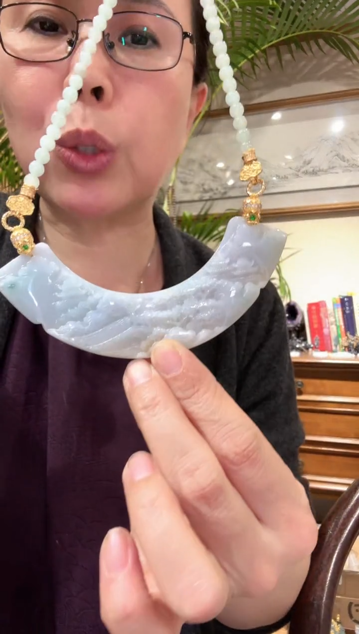 【闪购商品】翡翠颈饰未镶嵌国风