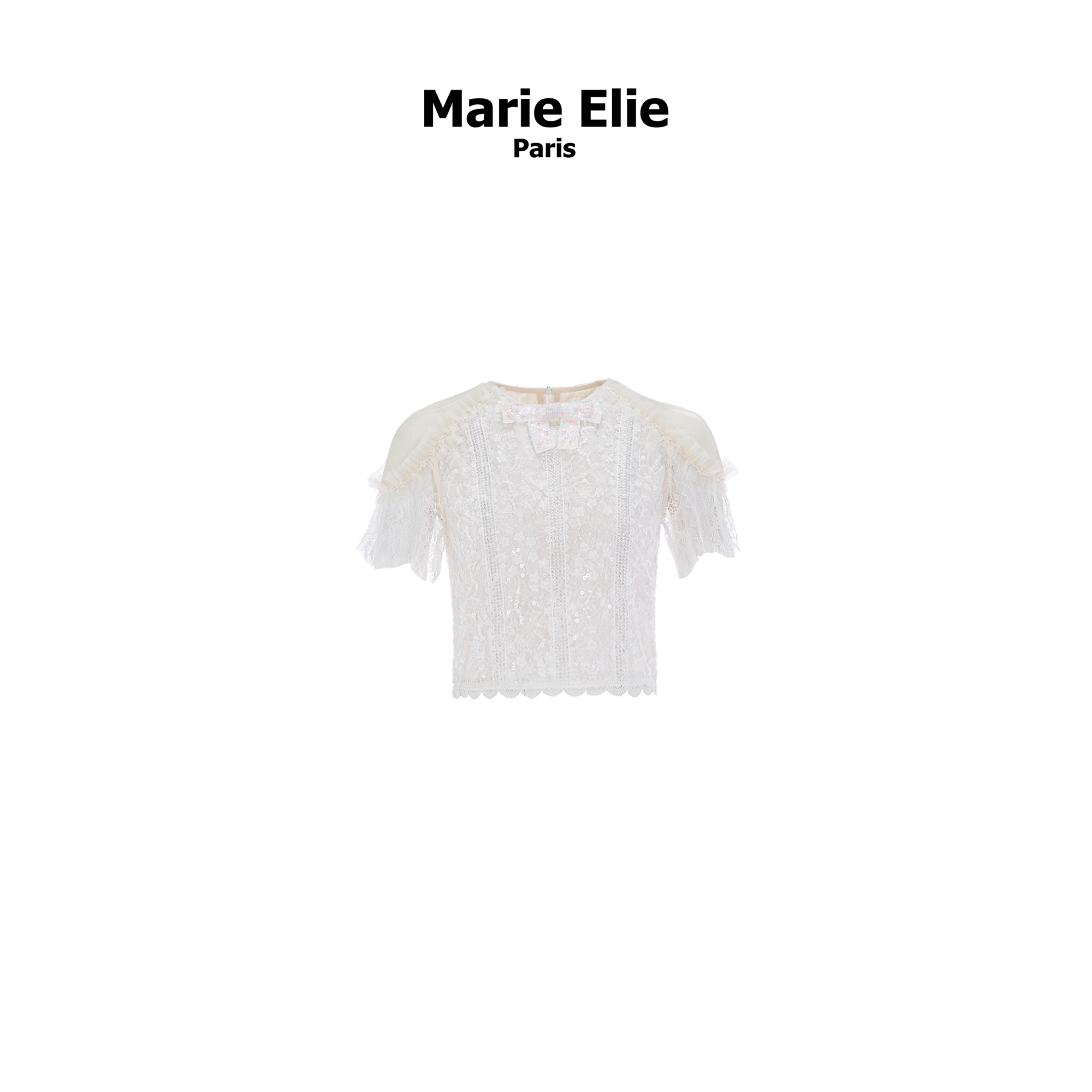 【宠粉专属】Marie Elie【海岛拾贝】重工钉珠上衣ETAE04D00522