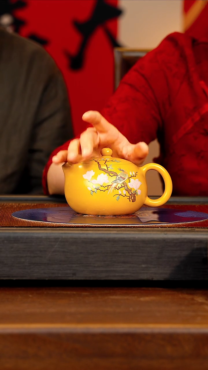 【闪购商品】紫砂茶壶SJK 黄金朱泥 西施