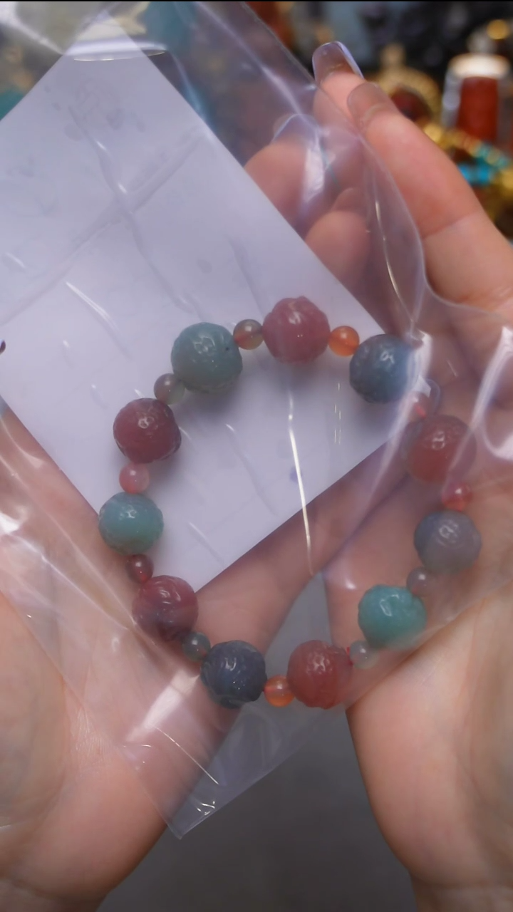 【闪购商品】玛瑙/玉髓手串未镶嵌25012301-003