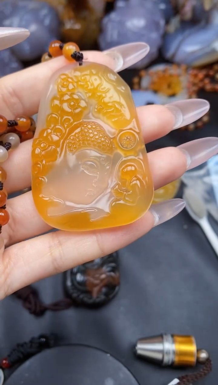 【闪购商品】玛瑙/玉髓颈饰未镶嵌ll