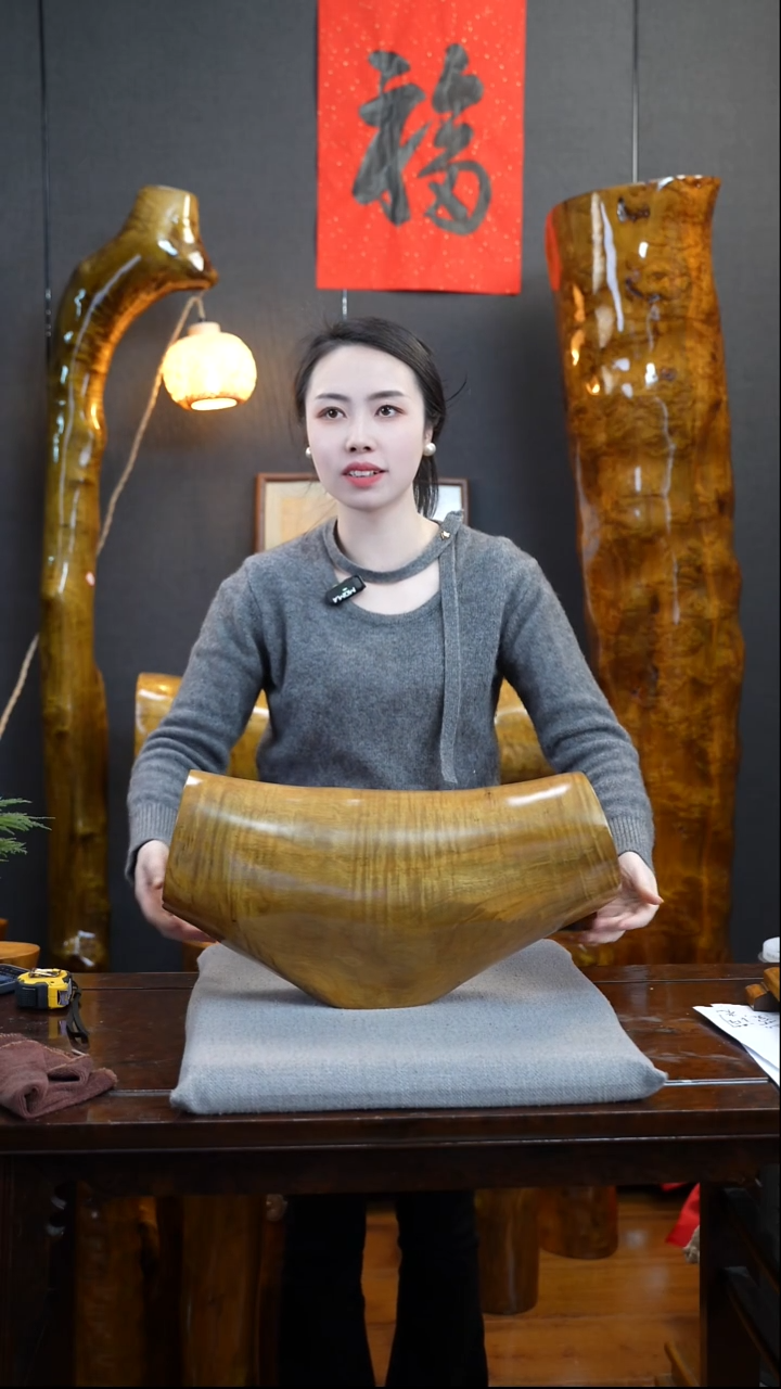 【闪购商品】金丝楠金丝楠木摆件