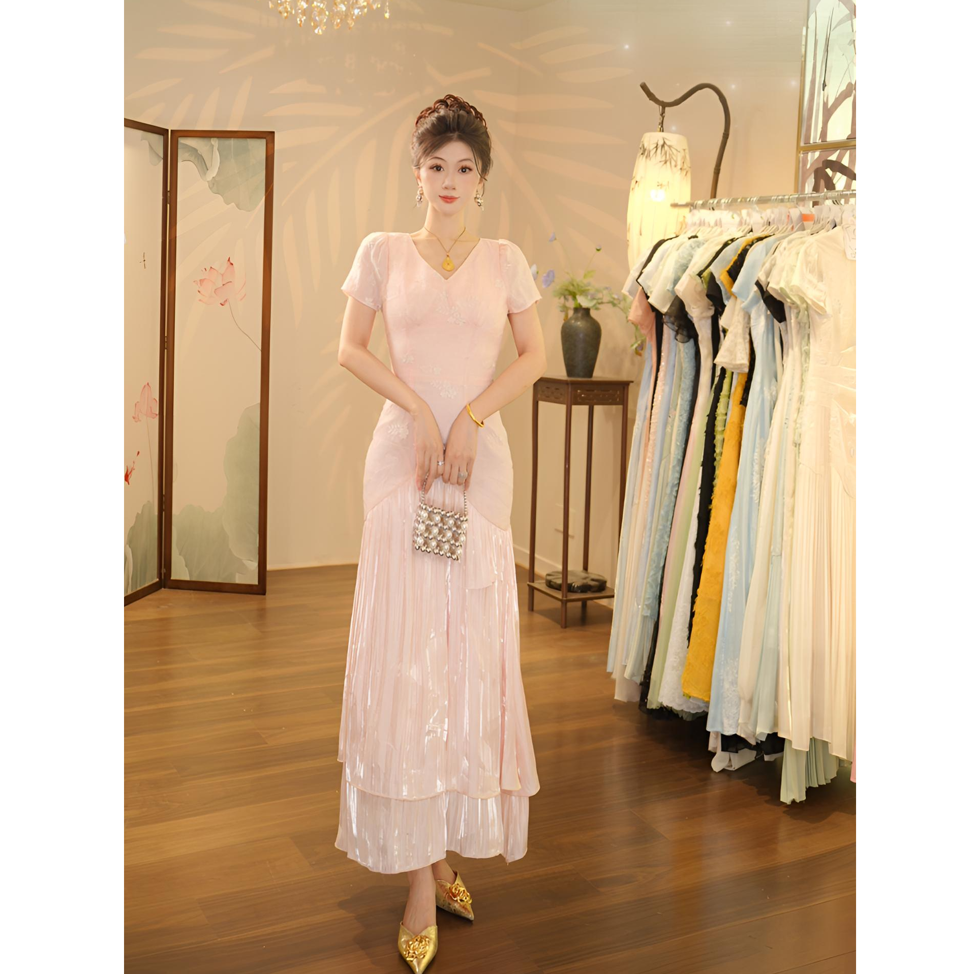 【张小小】伊人如黛-1531 连衣裙（N975）-122cm