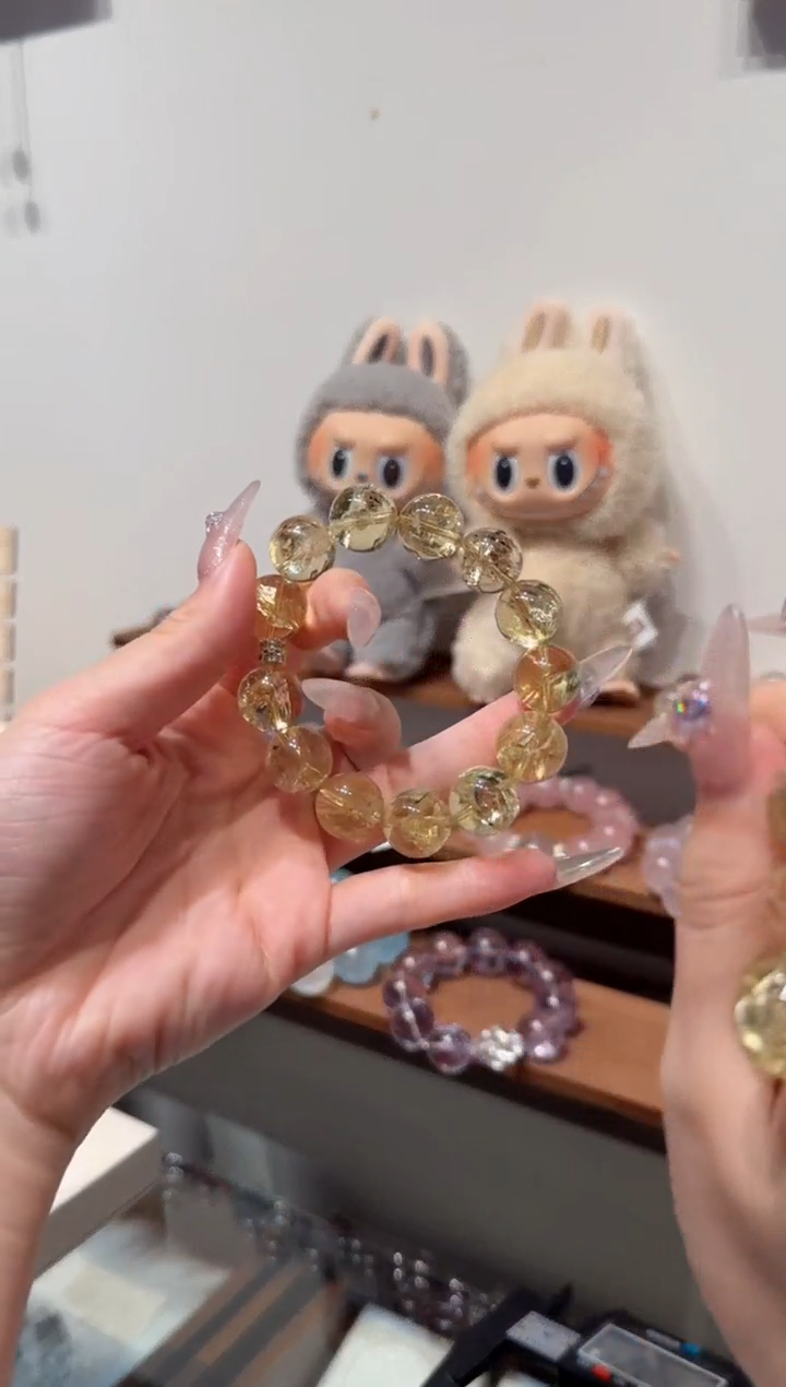 水晶手串未镶嵌）拍4单发一串 拍1单发单珠 多样性发货