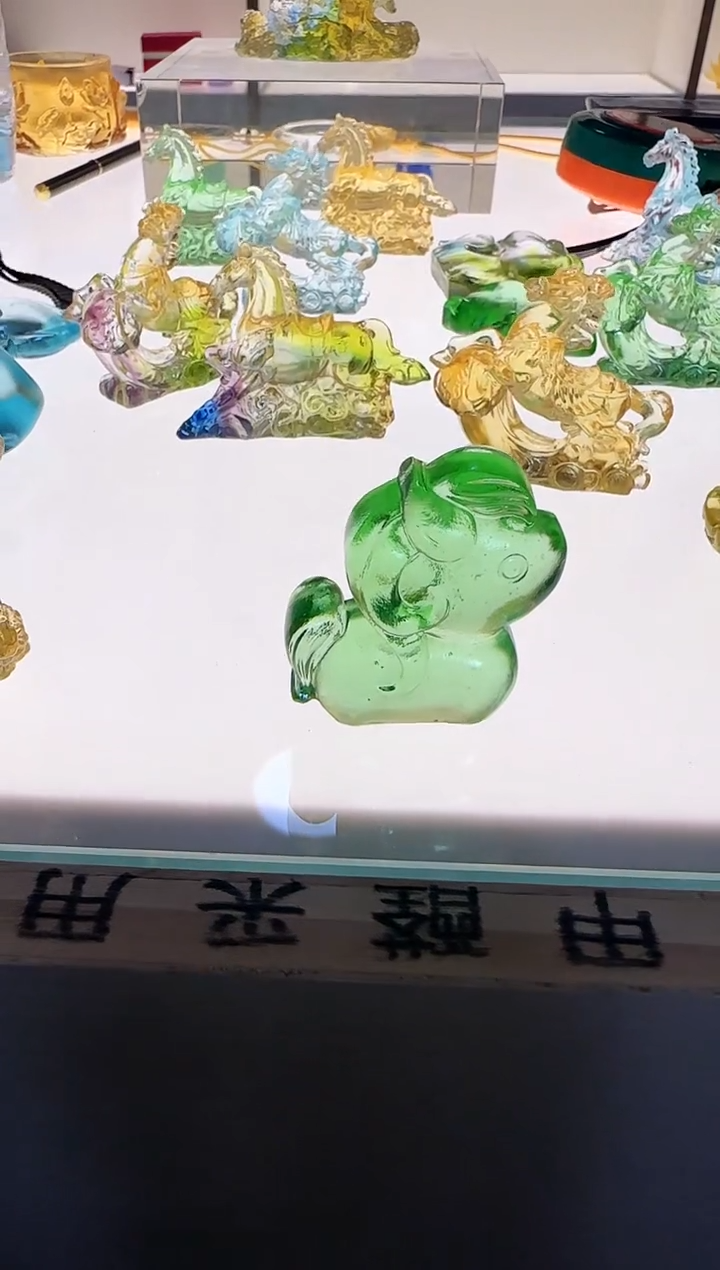 手工艺品琉璃小马