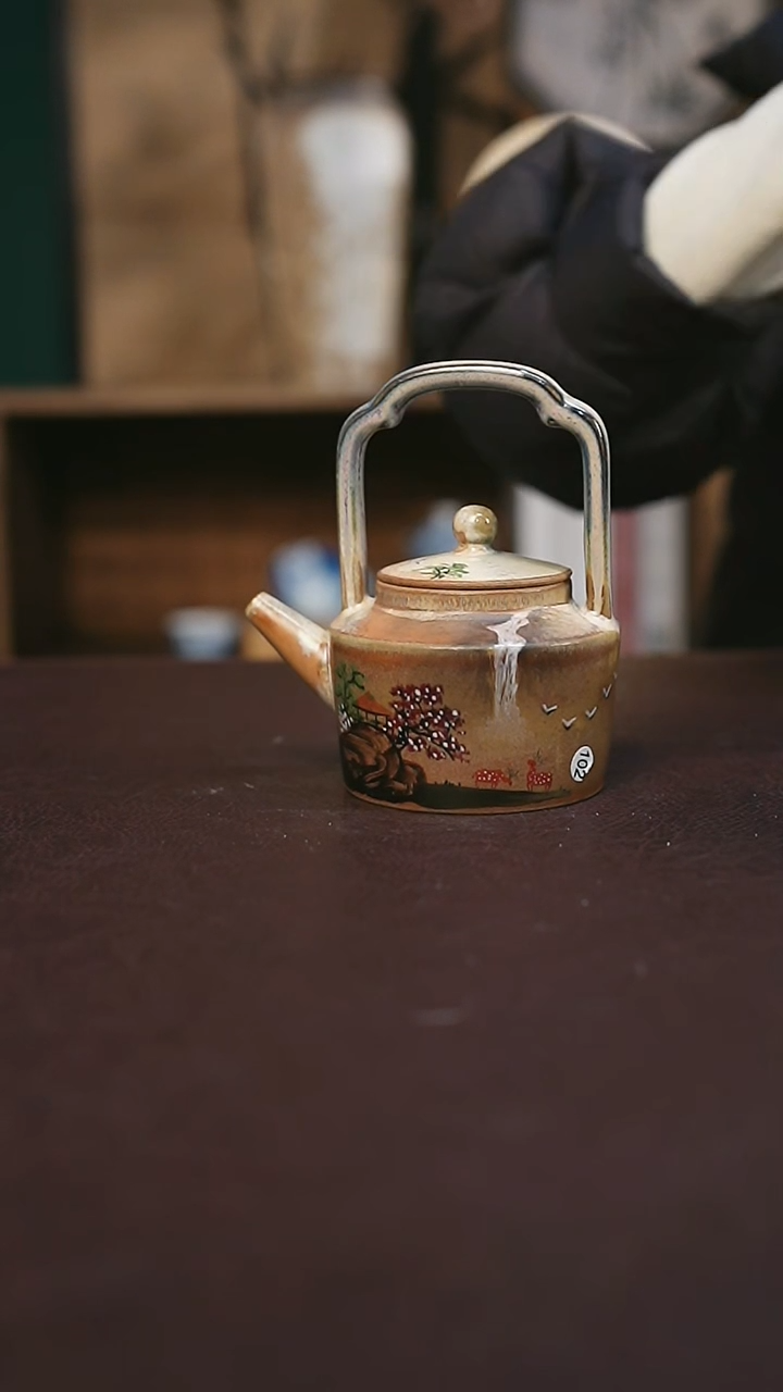 【闪购商品】景德镇陶瓷杯碗柴烧多人