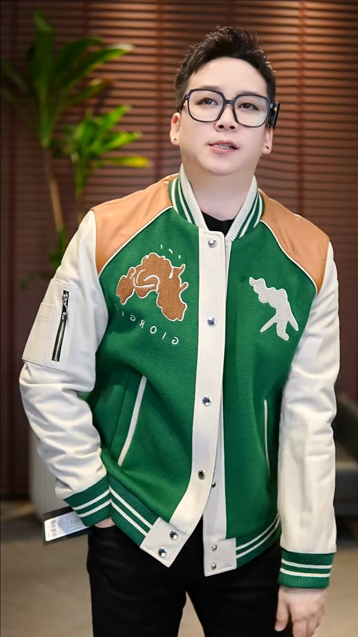 50码（125-140斤）羊毛拼皮夹克