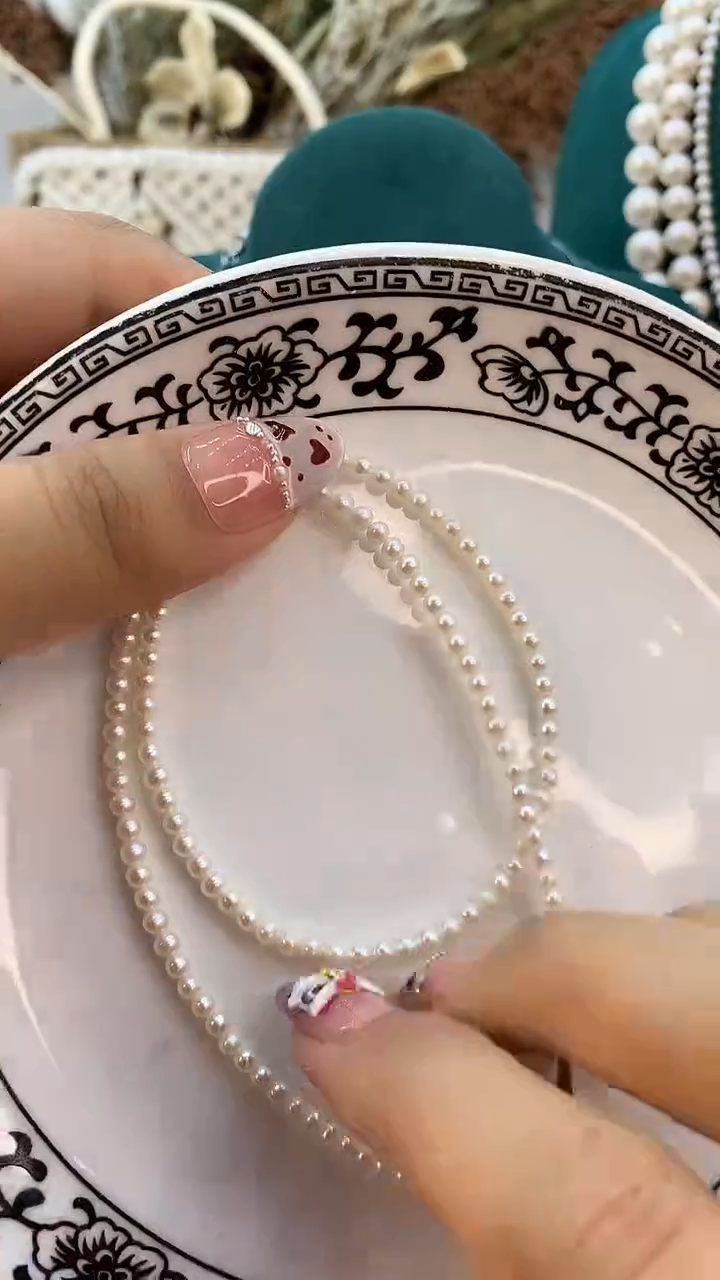 【闪购商品】淡水珍珠项链合金11