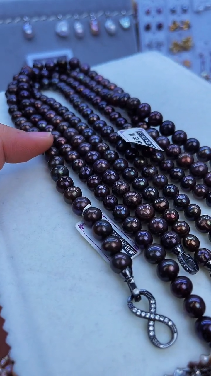 【闪购商品】未镶嵌淡水珍珠项链391多样性发货 发其一