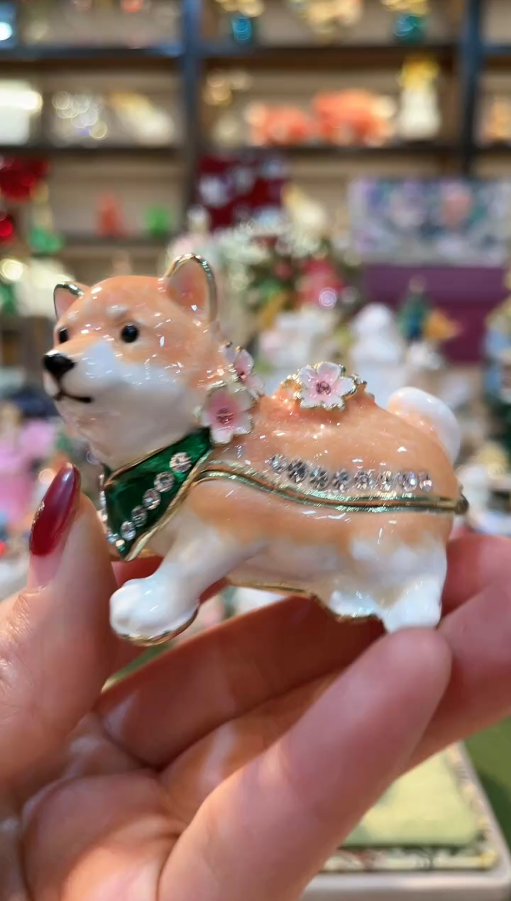 【闪购商品】珐琅彩精致首饰盒