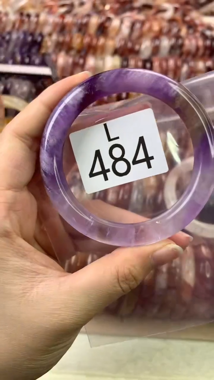 【闪购商品】水晶水晶手镯L未镶嵌484-57