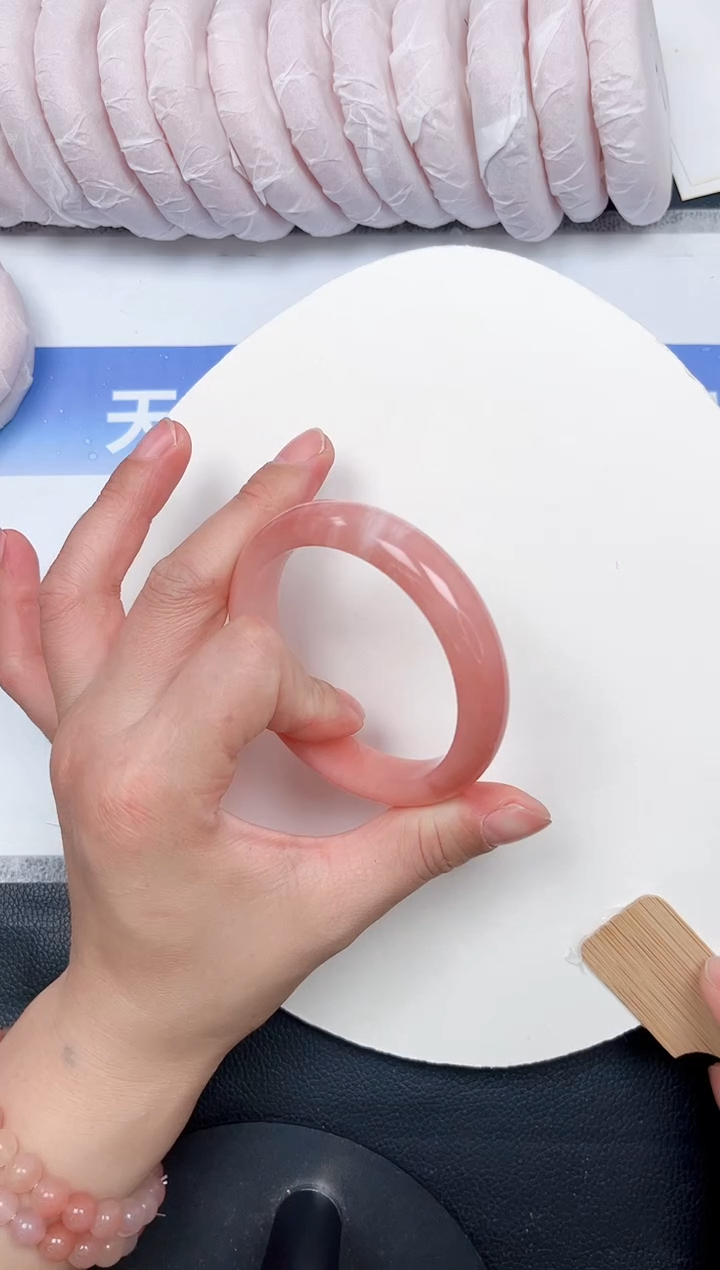 未镶嵌手镯石英质玉52-60