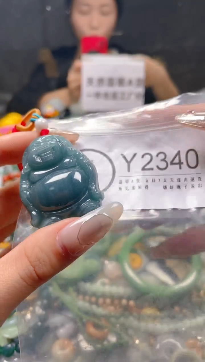 【闪购商品】翡翠颈饰未镶嵌/Y/翡翠A货一图一物
