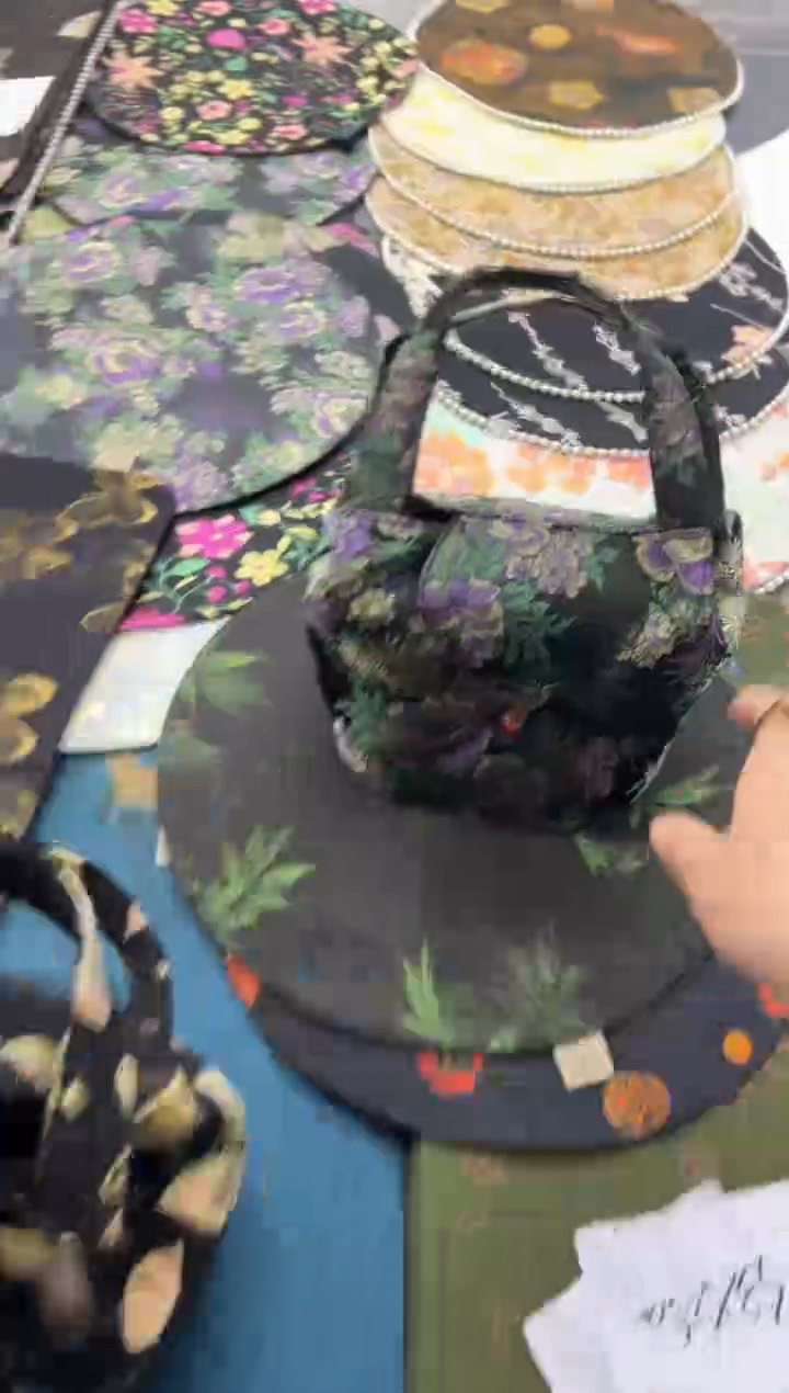 织锦蝴蝶茶事包111