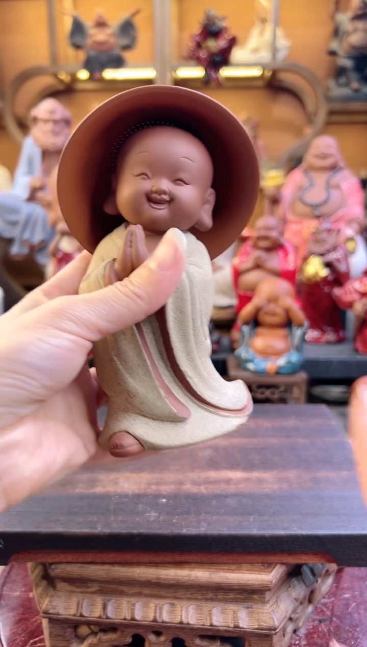 紫砂茶宠器闵紫砂茶宠摆件