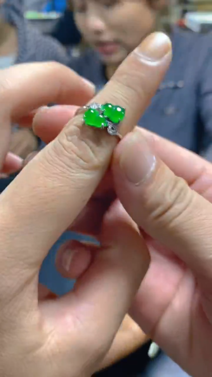 【闪购商品】翡翠戒指未镶嵌0984026772多样性发一