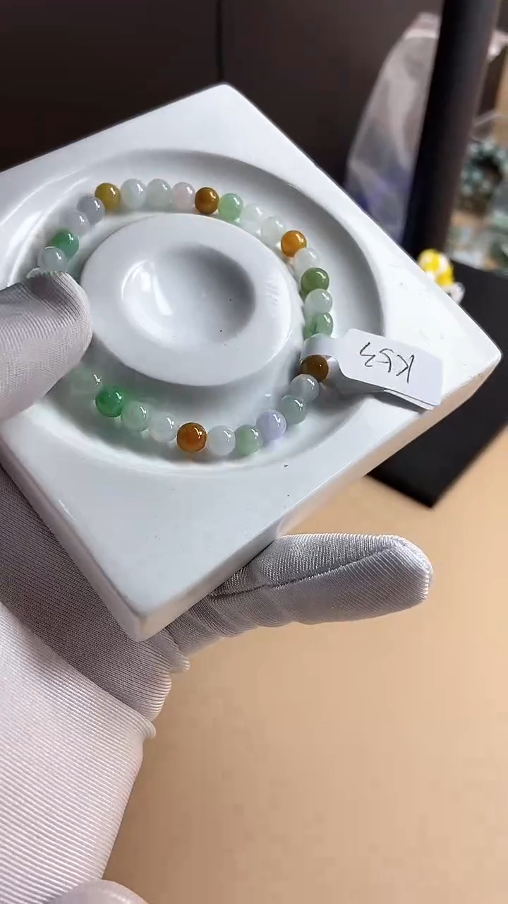 【闪购商品】翡翠手串未镶嵌翡翠手串K53