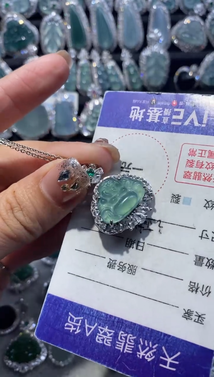 【闪购商品】翡翠颈饰未镶嵌翡翠