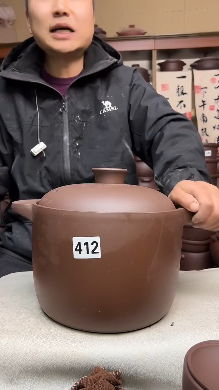 宜兴紫砂微瑕8升直筒412