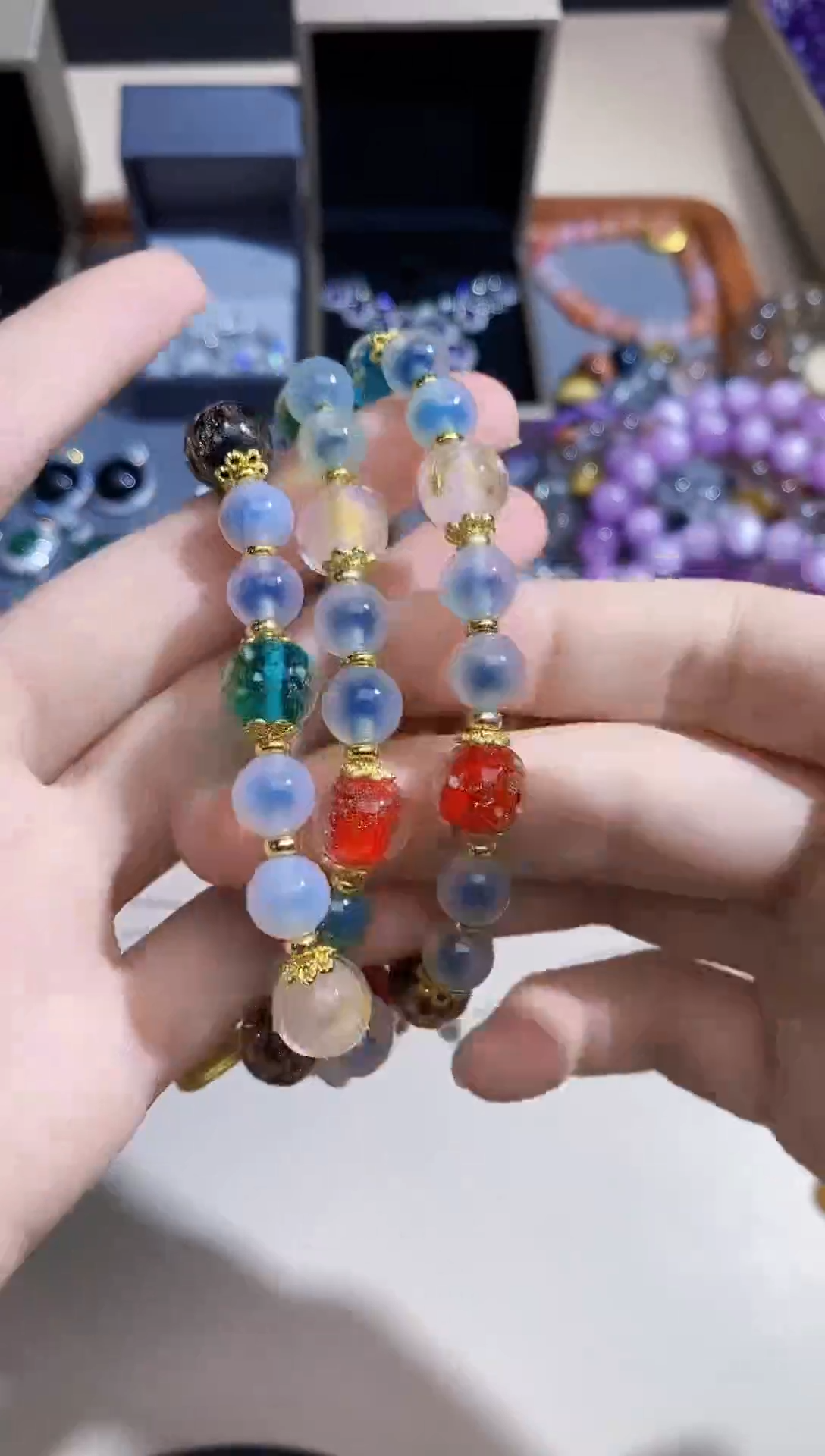 【闪购商品】玛瑙/玉髓手链未镶嵌多样性 发其一  【103】