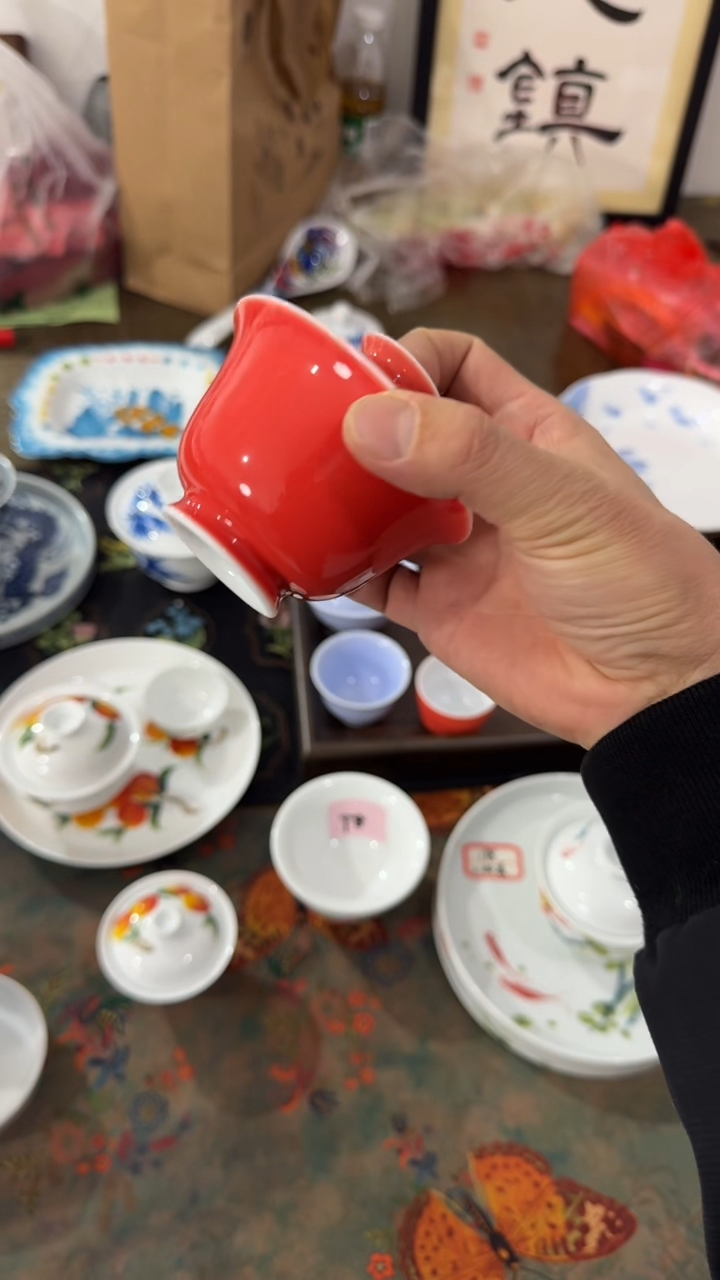 其他景德镇高温瓷（盖碗）