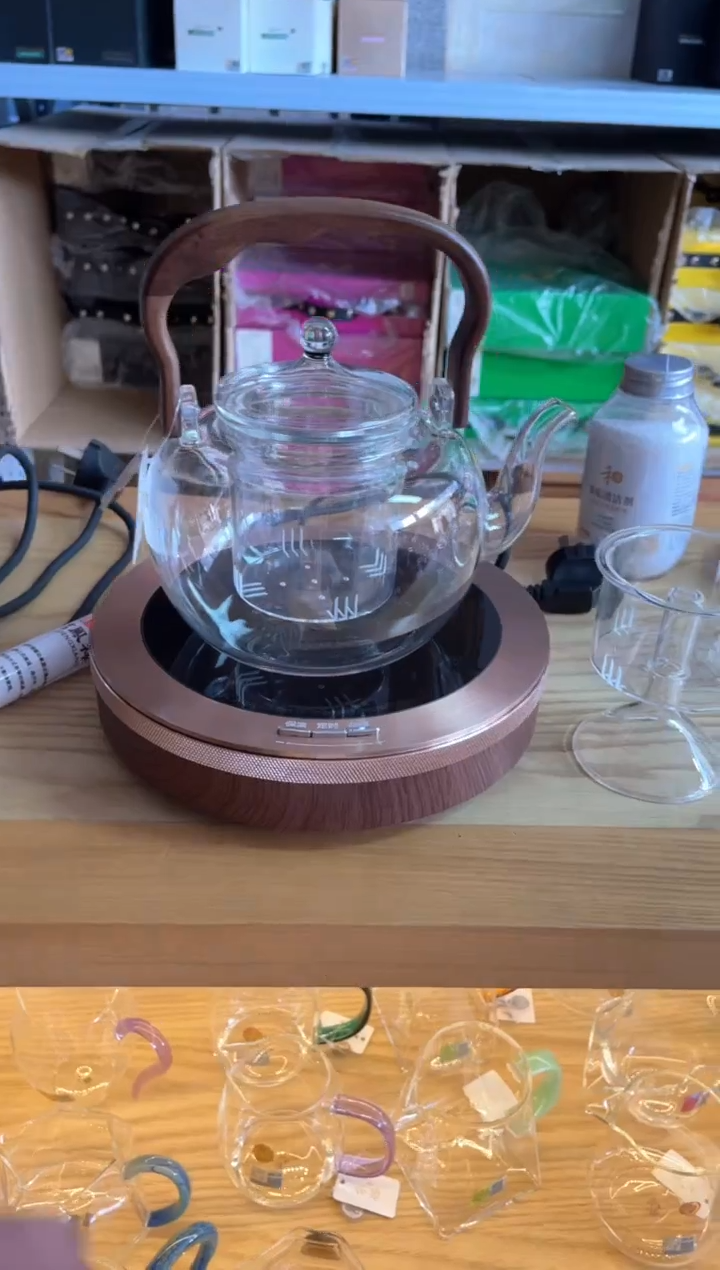 茗凤祥x5胡桃木+山雅壶透明