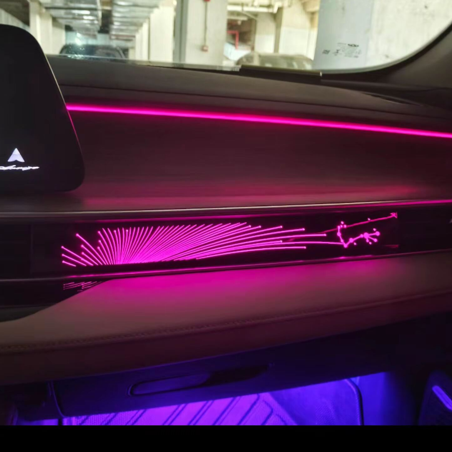 艾瑞泽8十二星座面板氛围灯发光中控