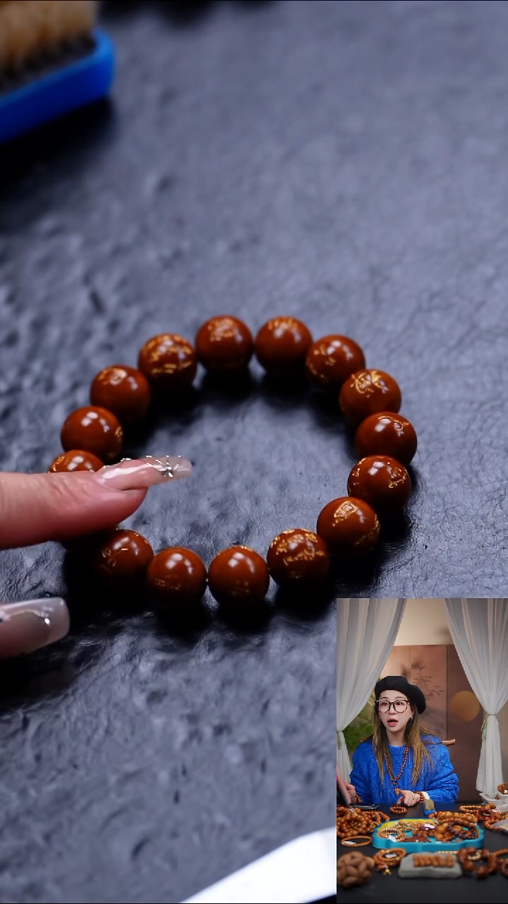 手串橄榄核饿****桃橄榄核