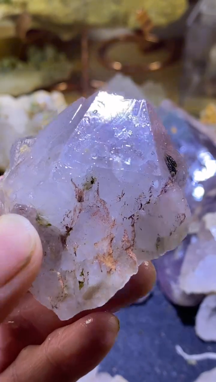 未镶嵌珠宝半成品水晶88号四川美姑超七花园水晶