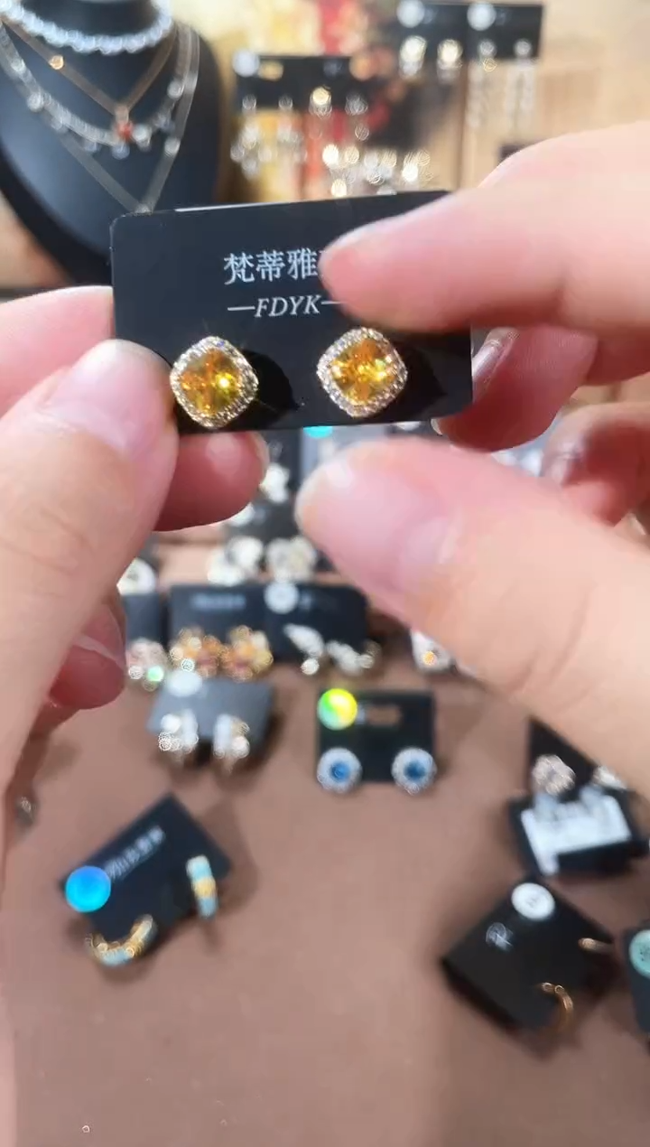 合金925银锆石梵382