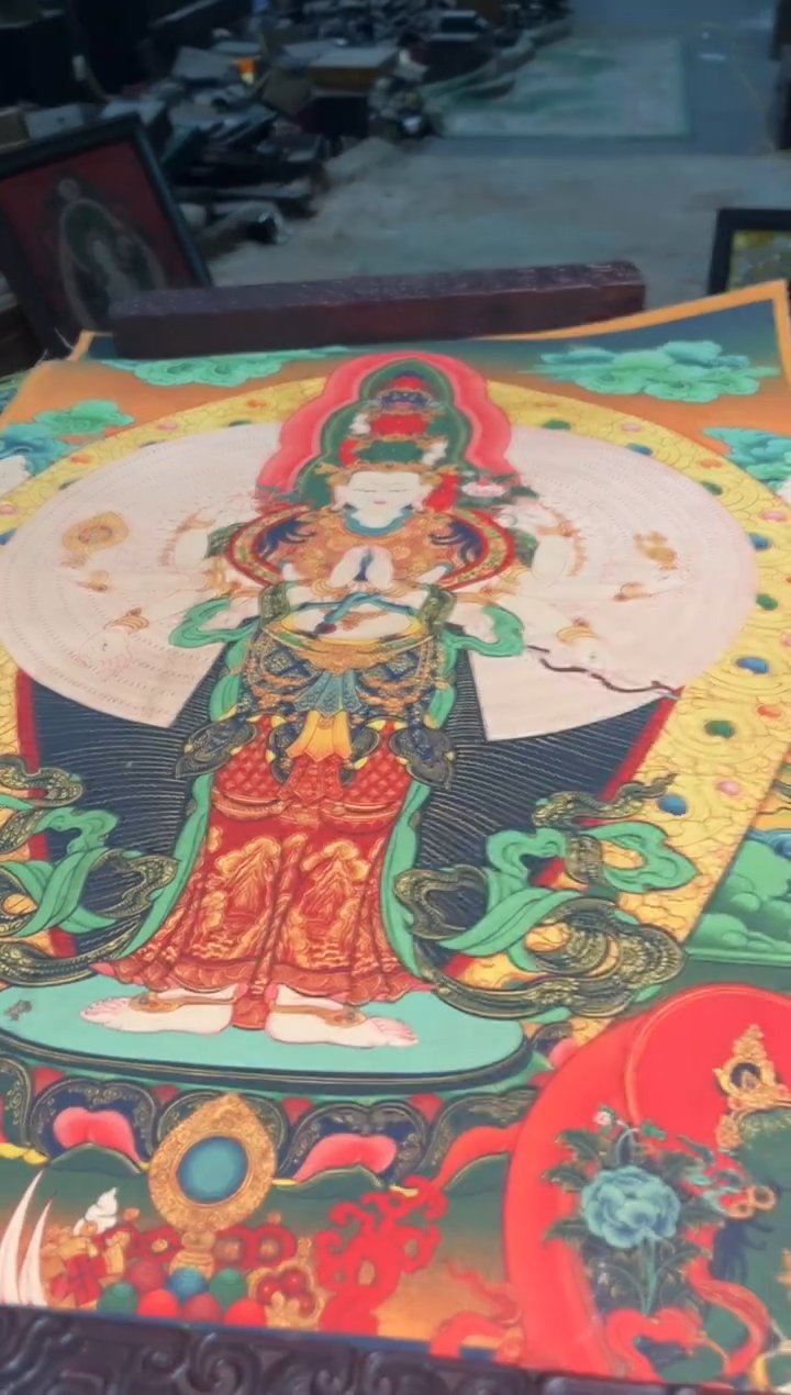 装裱画东东唐卡tk16