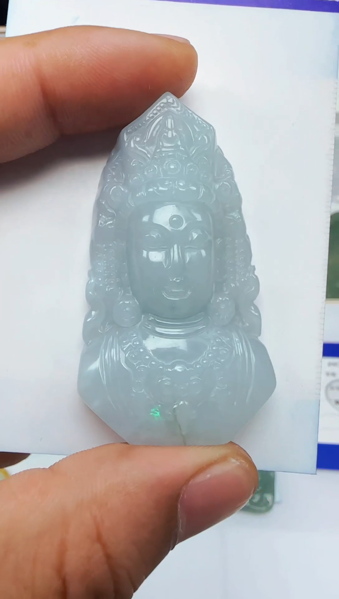 【闪购商品】翡翠颈饰未镶嵌缅甸天然A货翡翠