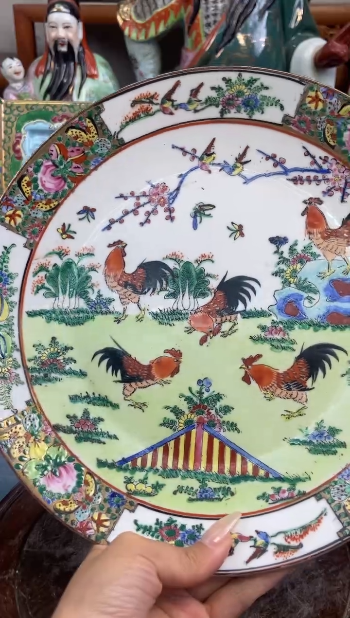 瓷片D***d微瑕慎拍景德镇窑老厂瓷器单件