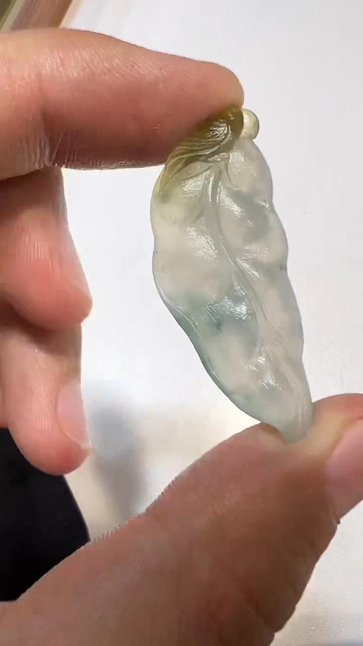 定制翡翠未镶嵌叶子