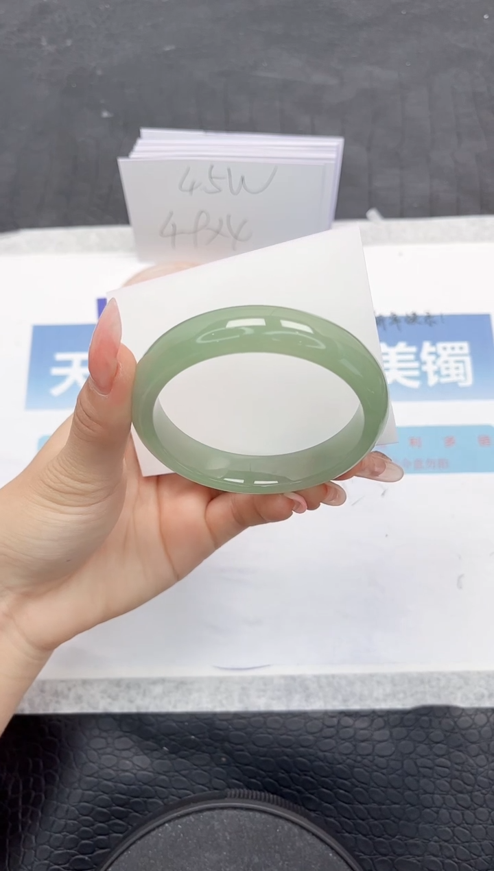 【闪购商品】石英质玉手镯未镶嵌Y359-56.6