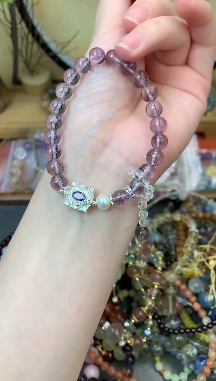 【闪购商品】紫晶手链未镶嵌1171手串