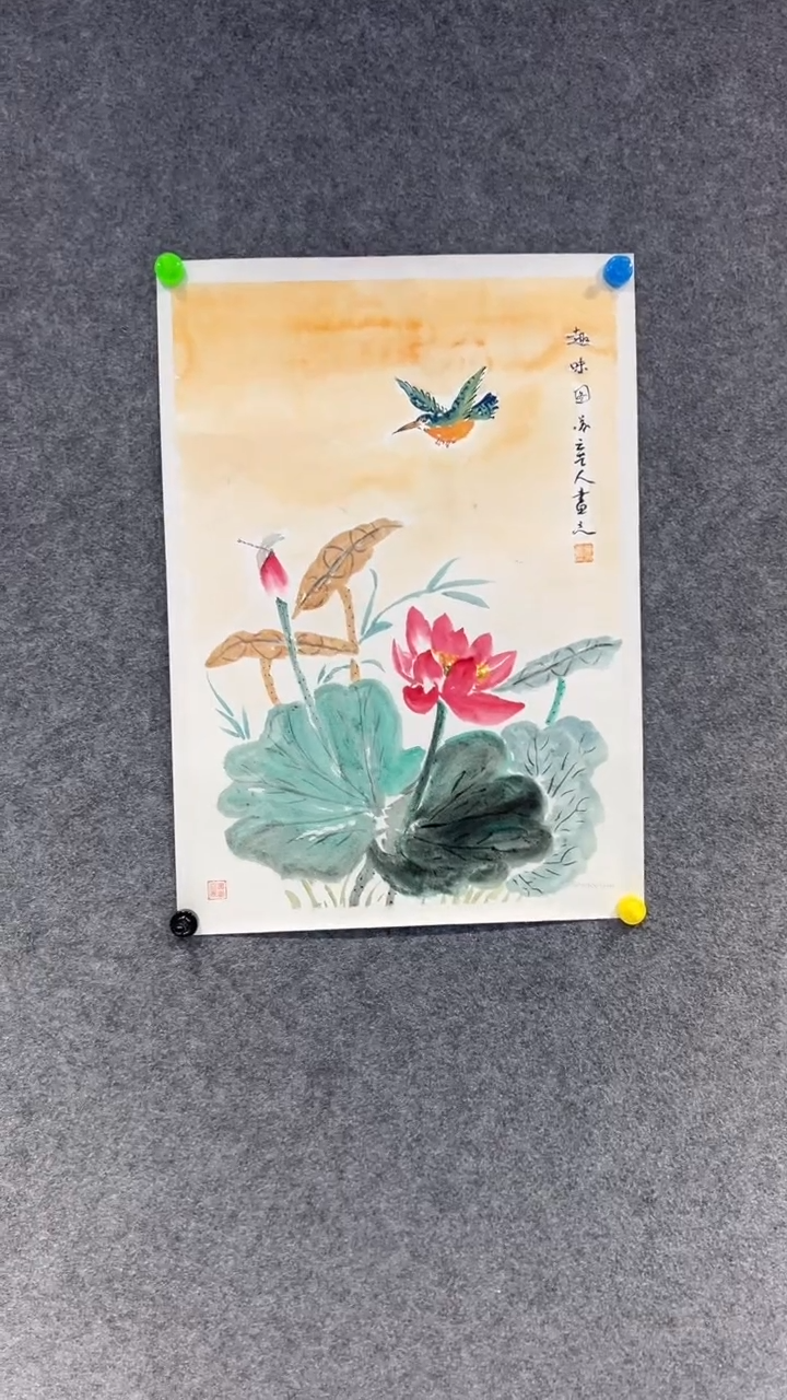 【闪购商品】国画黄金仁老师国画作品