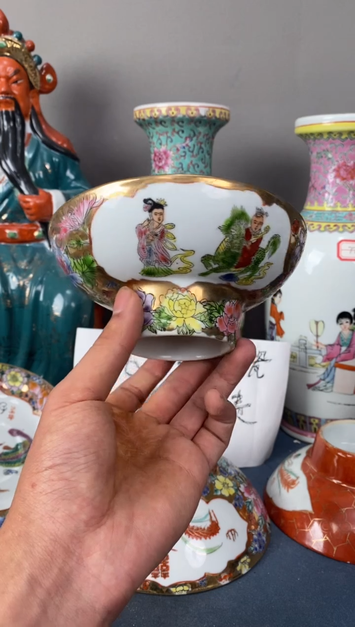 摆件陶567老厂瓷微瑕慎拍（已开价）